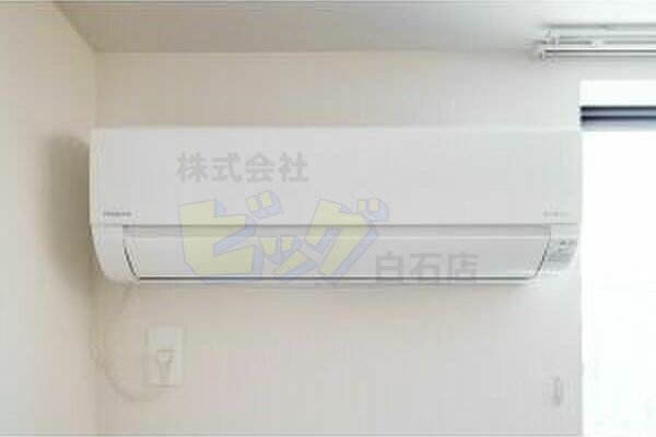 その他設備　エアコン完備で暑い夏も快適です♪