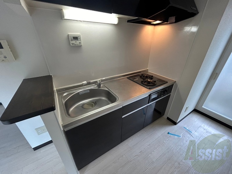 キッチン　システムキッチンなので、すぐお料理に使えます！