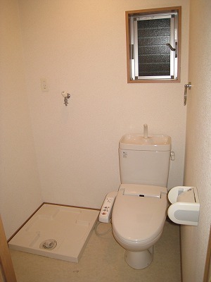 トイレ　落ち着く空間ですね。