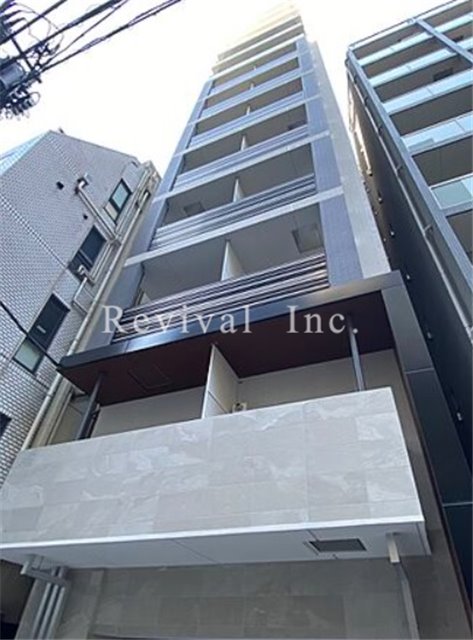 建物外観　高級感ある13階建ての外観です