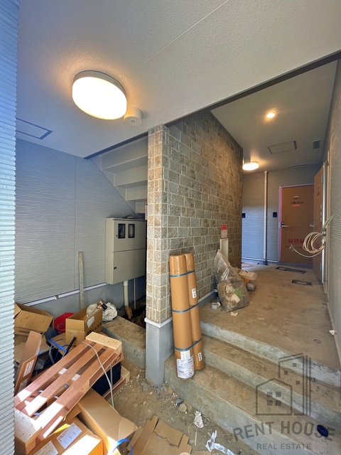 ロビー　外観（建設中）（