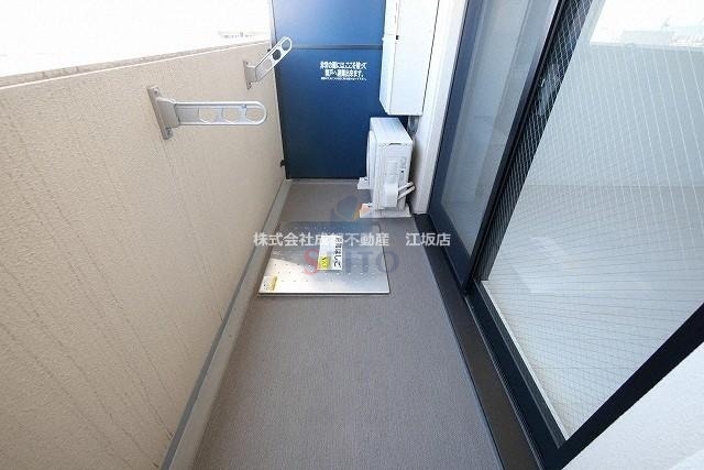 バルコニー　エアコン