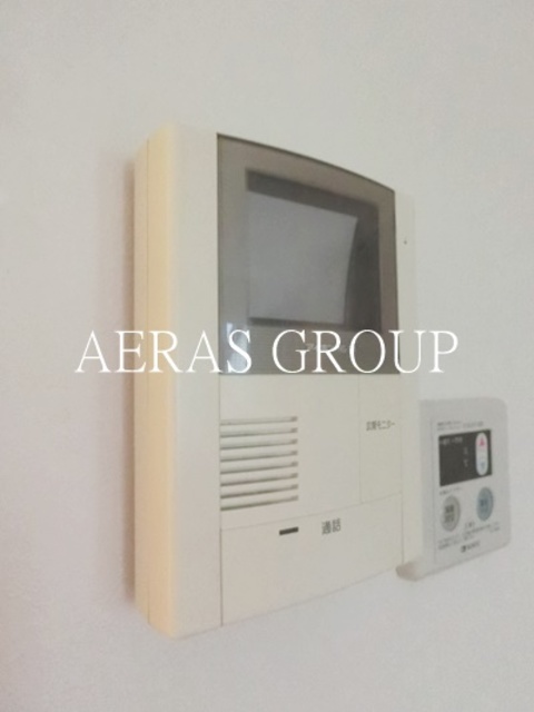 セキュリティ　モニター付きインターホン