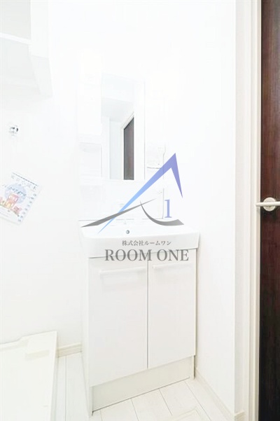 洗面設備　洗面台です。