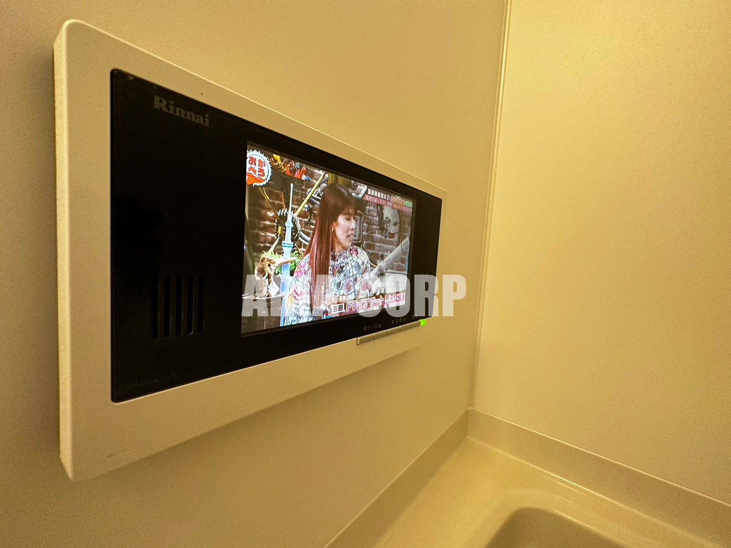 その他設備　バスルームにはカラーTVが標準で装備！！