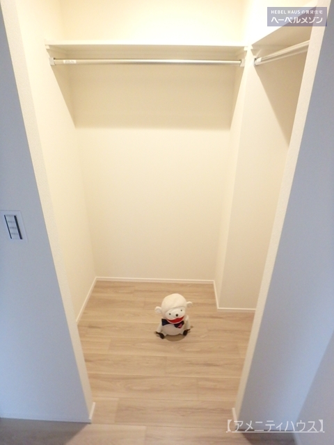 収納　●寝室にはウォークインクローゼットあり。