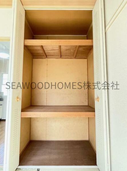 収納　収納広々！３段構造でデッドスペースを作りません。