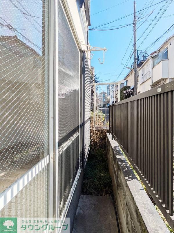 バルコニー　庭