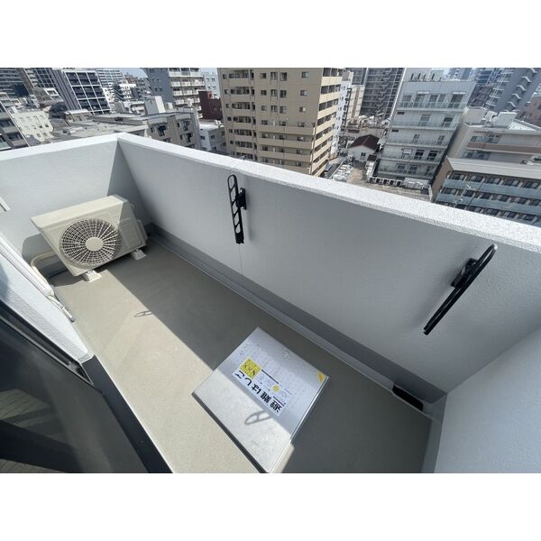 バルコニー　落ち着いた時間を過ごせるバルコニーです