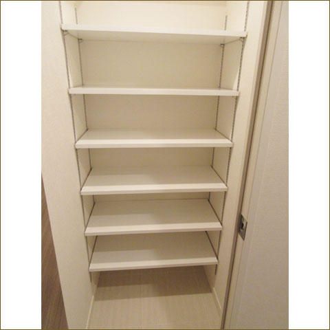 収納　十分な収納スペースがあります