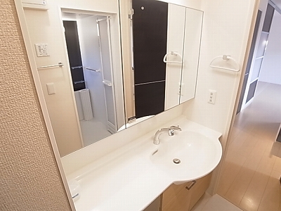 洗面設備　同施工会社写真