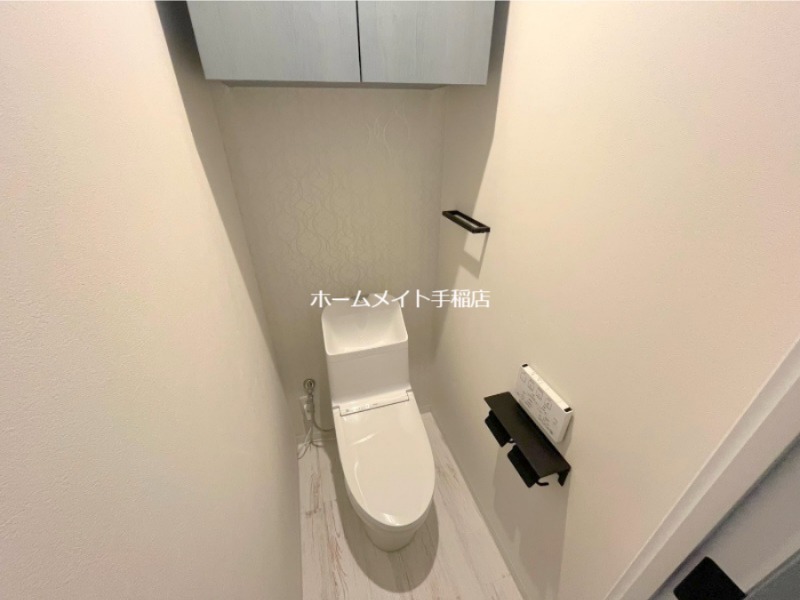 トイレ　ウォシュレット付きで快適な環境です♪