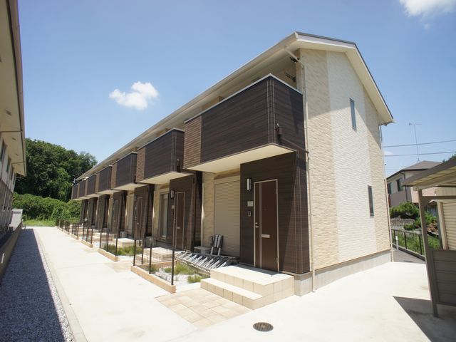 建物外観　オシャレな外観が特徴の賃貸住宅です♪