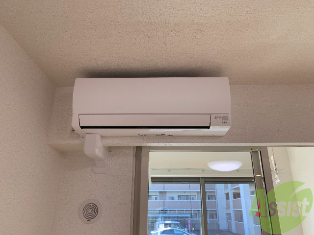 その他設備　エアコンが設置されているので、入居日から利用できます。