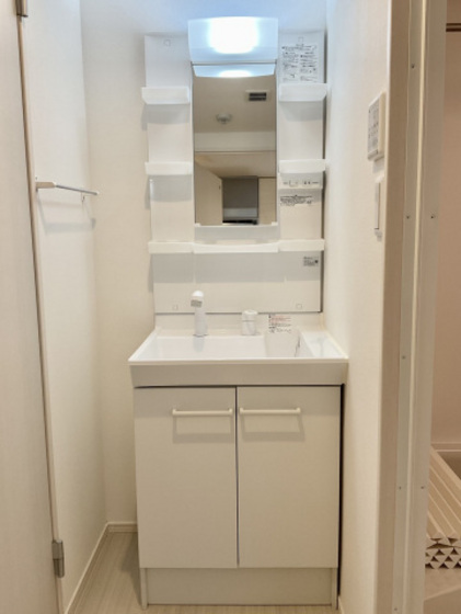 洗面設備　※別部屋の写真です