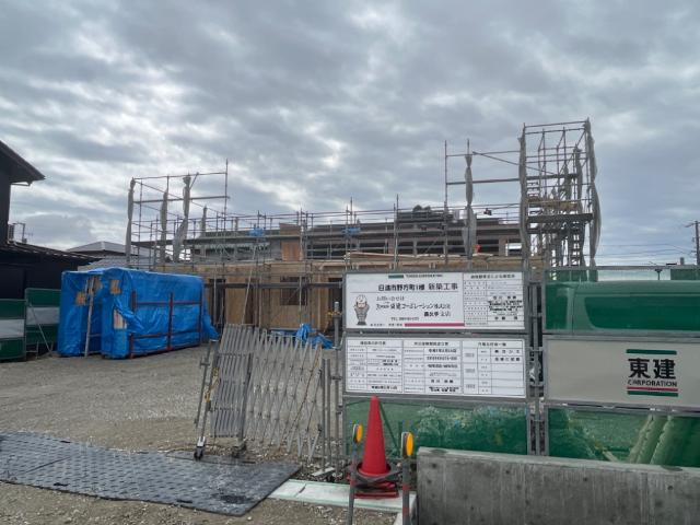 建物外観　建築現場