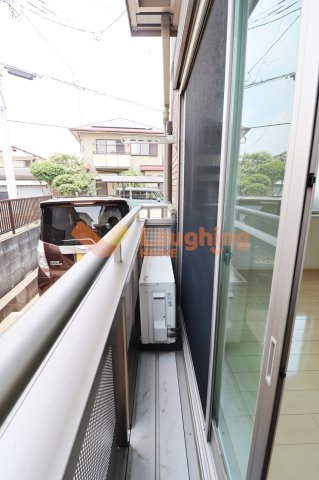 バルコニー　広々としたバルコニーです