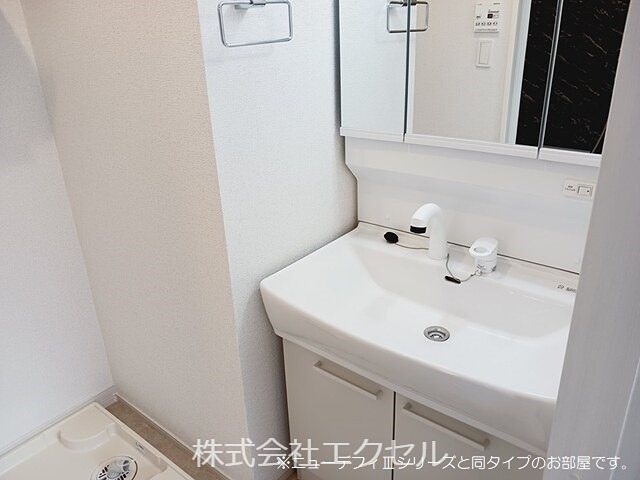 洗面設備　施工イメージです。
