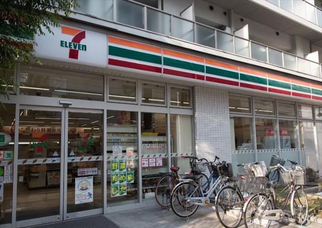 コンビニ　セブン-イレブン 墨田江東橋３丁目店（コンビニ）まで218m