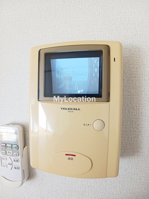 セキュリティ　☆モニター付きインターホンです☆