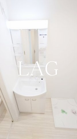 洗面設備　洗面台です。