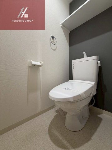 トイレ　ゆったりとした空間のトイレです