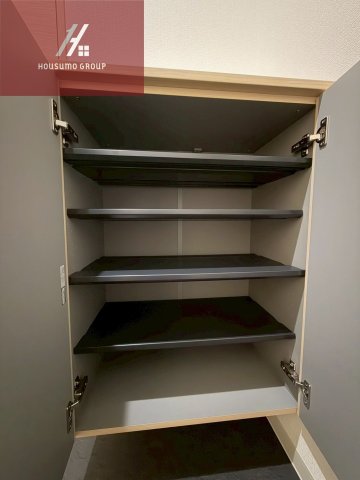 収納　ちょっとした収納スペースも充実しています