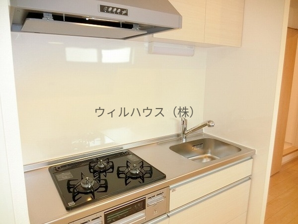 キッチン　３口ガスコンロ！