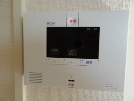 セキュリティ　安心のホームセキュリティー付です。