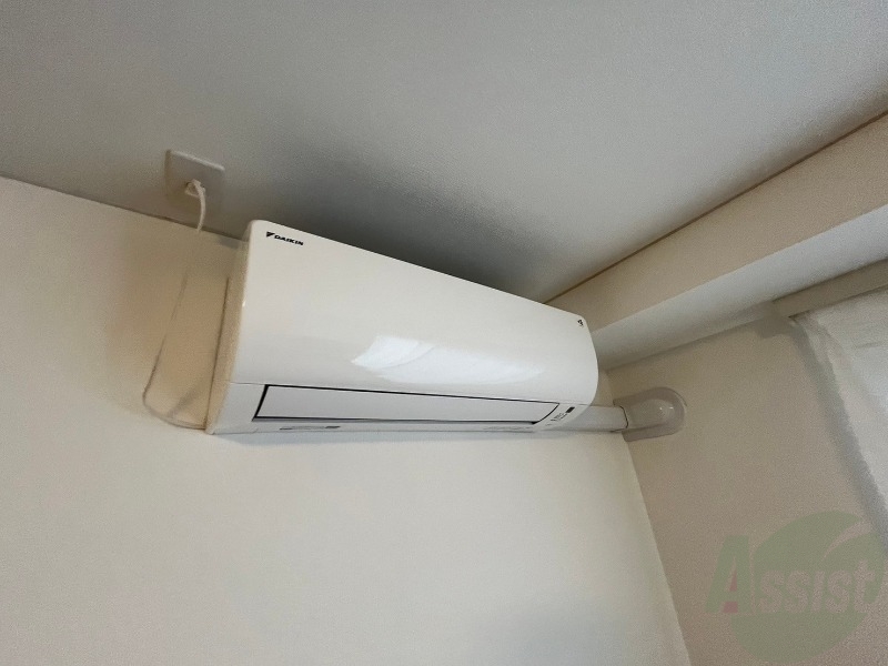 その他設備　エアコンがありますので夏でも快適に過ごせます！