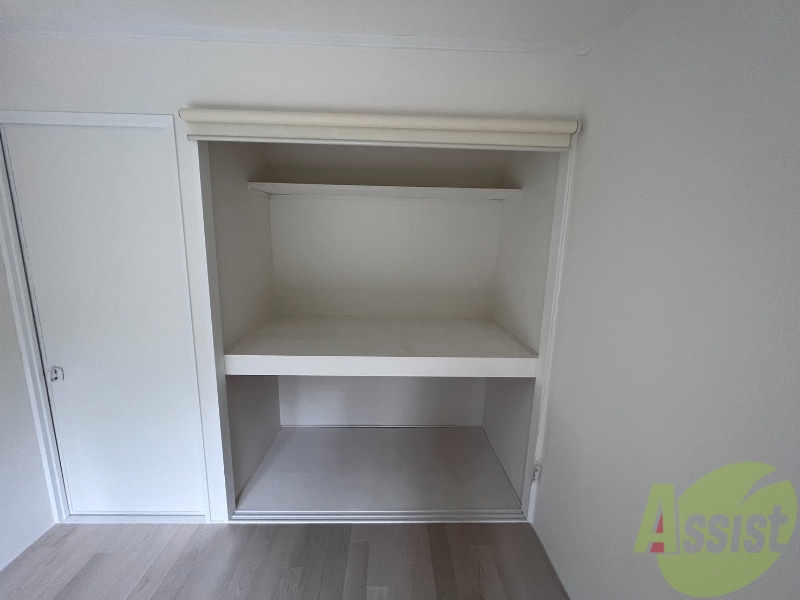 収納　ここに収納があります。収納があると部屋が広く使えます。