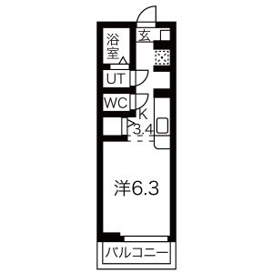 アヴニールの間取り写真