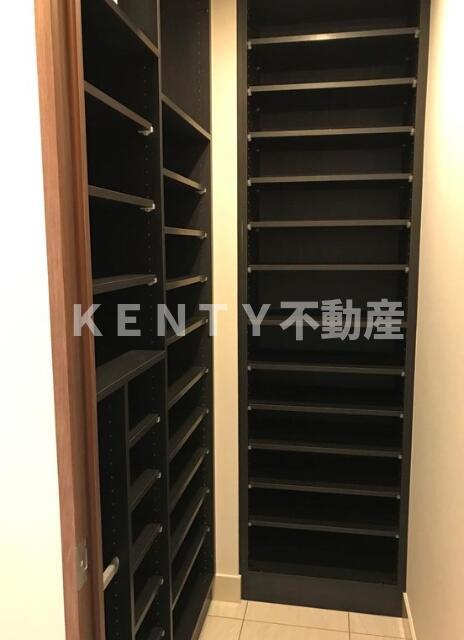収納　収納があります