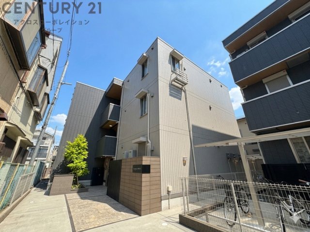 建物外観　オートロック付き築浅ハイツ♪