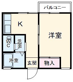 第2グランドハイツの間取り写真