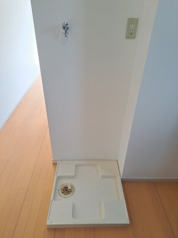 その他　室内洗濯機置場です
