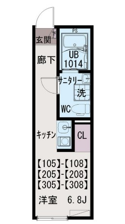 Kissaの間取り写真