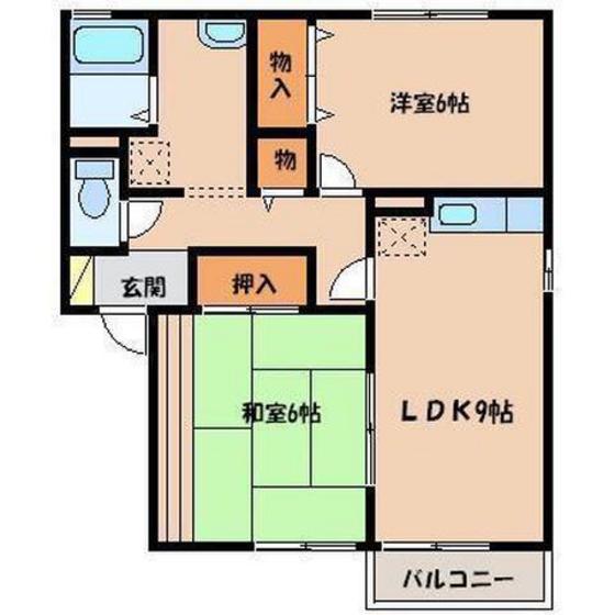 ファミール五艘の間取り写真