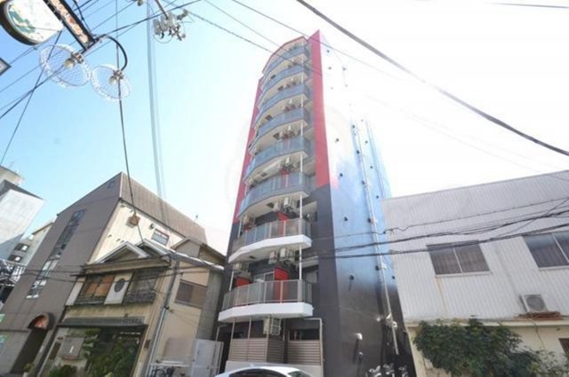 建物外観　グランエクラ九条　おしゃれな外観