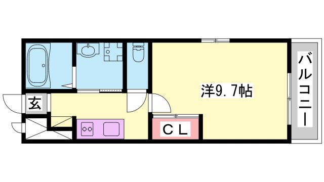 ポルテ ボヌールの間取り写真