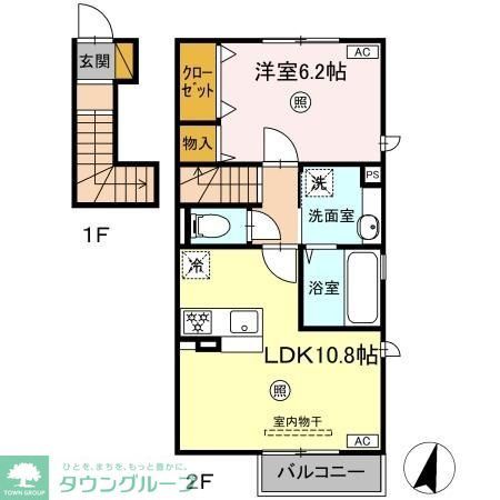 サニーベル旭の間取り写真