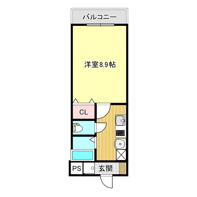 ソレアード広野の間取り写真