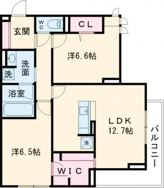 D-RESIDENCE府中西府町の間取り写真