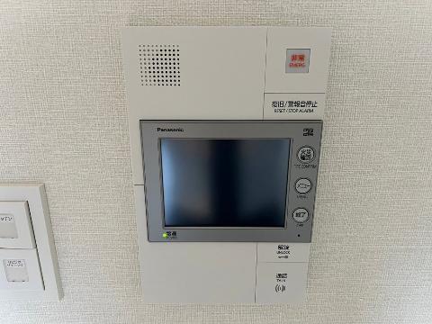 セキュリティ　カメラ付インターホン（イメージ）
