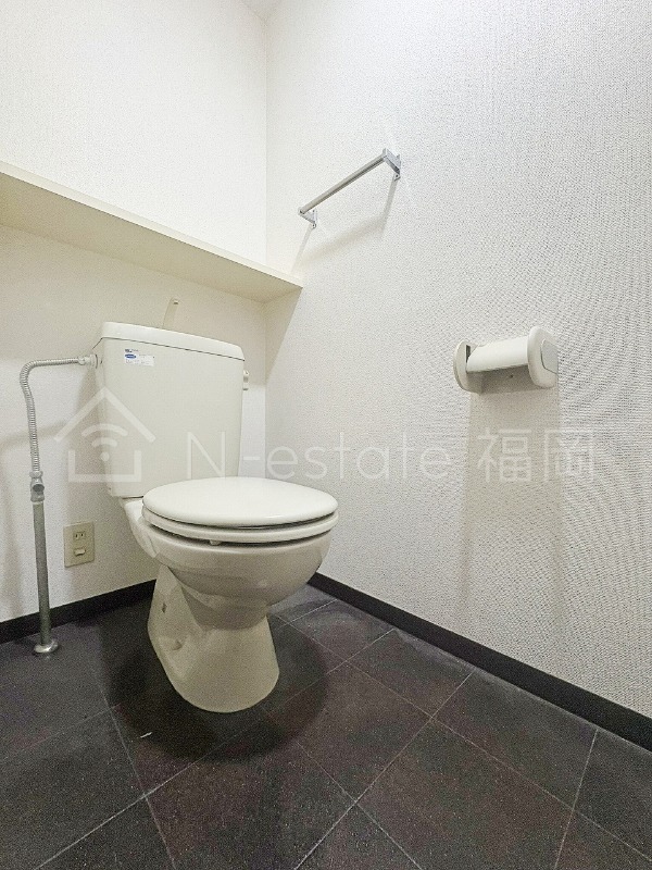地下鉄七隈線 賀茂駅 徒歩24分 5階建 築23年のトイレ写真