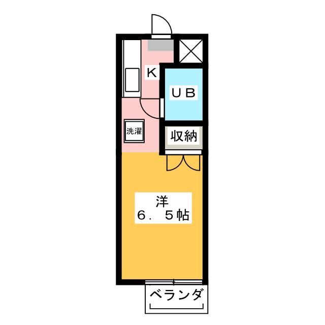カーサグレイスの間取り写真