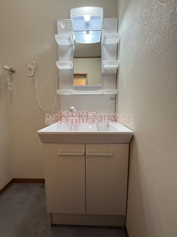 洗面設備　洗面所です