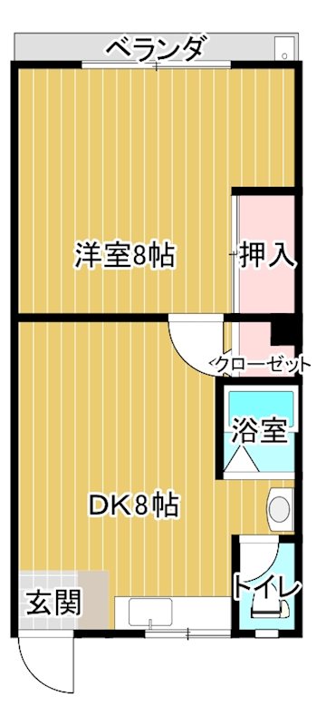 重信サニーヒルの間取り