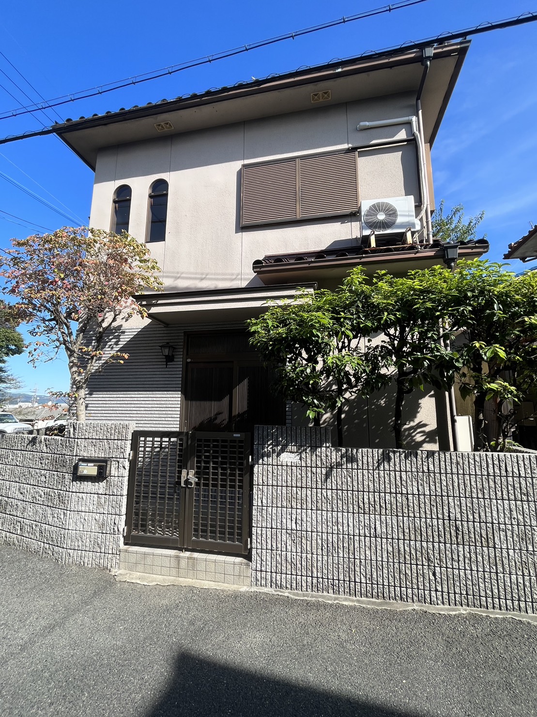 東阪田借家の建物外観