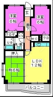 シーラ・プラッツの間取り写真